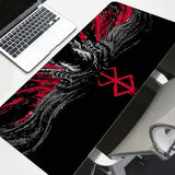 Gaming Accessories Varmilo Keyboard Computer Mousepad CS GO LOL Mouse Pad Berserk Guts Anime Dywan Gamer 900X400mm XXL Desk Mat