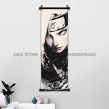 Naruto Home Decoration Hanging Painting Hyuga Hinata Wall Art Scrolls Picture Uchiha Itachi Japanese Anime Canvas Decor Posters