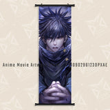 Anime Jujutsu Kaisen Scrolls Pictures Zenin Maki Canvas Wall Art Hanging Paintings Printed Poster Living Room Home Decoration