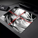 Anime Girls Mouse Pad 40X45 Large Square Computer Office Game Table Mats Rubber Anti-slip Mousepads 22x18 Small Decor Desk Pads