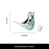 Lacquer Art Kingfisher Paperweight Office Desk Home Decor Ornament