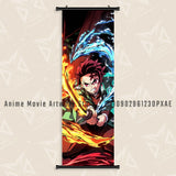 Demon Slayer: Kimetsu No Yaiba Kamado Tanjirou Home Decor Wall Art Scrolls Picture Hanging Painting Canvas Anime Poster For Room