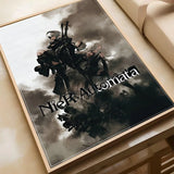 NieR Automata Anime Anime Canvas Painting Poster Home Living Room Bedroom Bar Cafe Art Decor Anime Wall Art Room Decor