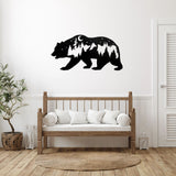 Metal Art Animal Letter Lotus Wall Decoration