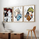 Anime Tokyo Revenger-R Cartoon Cool Poster Art painting poster with prints Home bedroom living room decoration gift