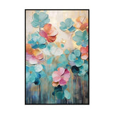 Handmade Oil Painting On Canvas Wall Art Decoration Fresh And Delicate Flowers For Home Living Room Decor PictureRolled Frameless Unstretched Painting