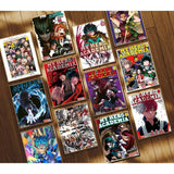 1PC My Hero Academia Bakugo Anime Poster Self-adhesive Art Waterproof Paper Sticker Coffee House Bar Room Wall Decor