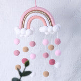 Home Hanging Decoration Cotton String Woven Rainbow Children Room Decorations