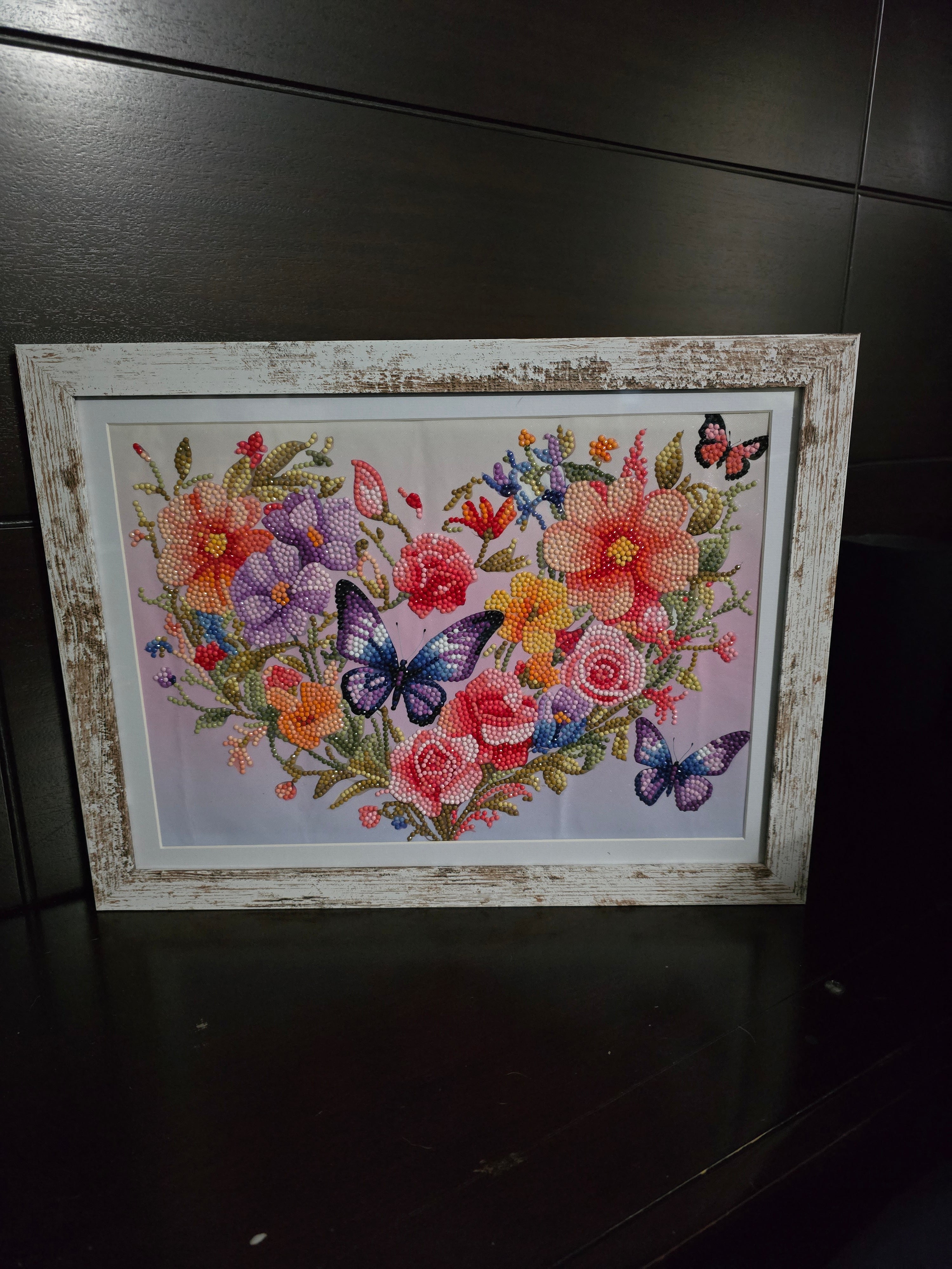 Valentines Day Heart Wreath 5D Wall Art       (No Tax)