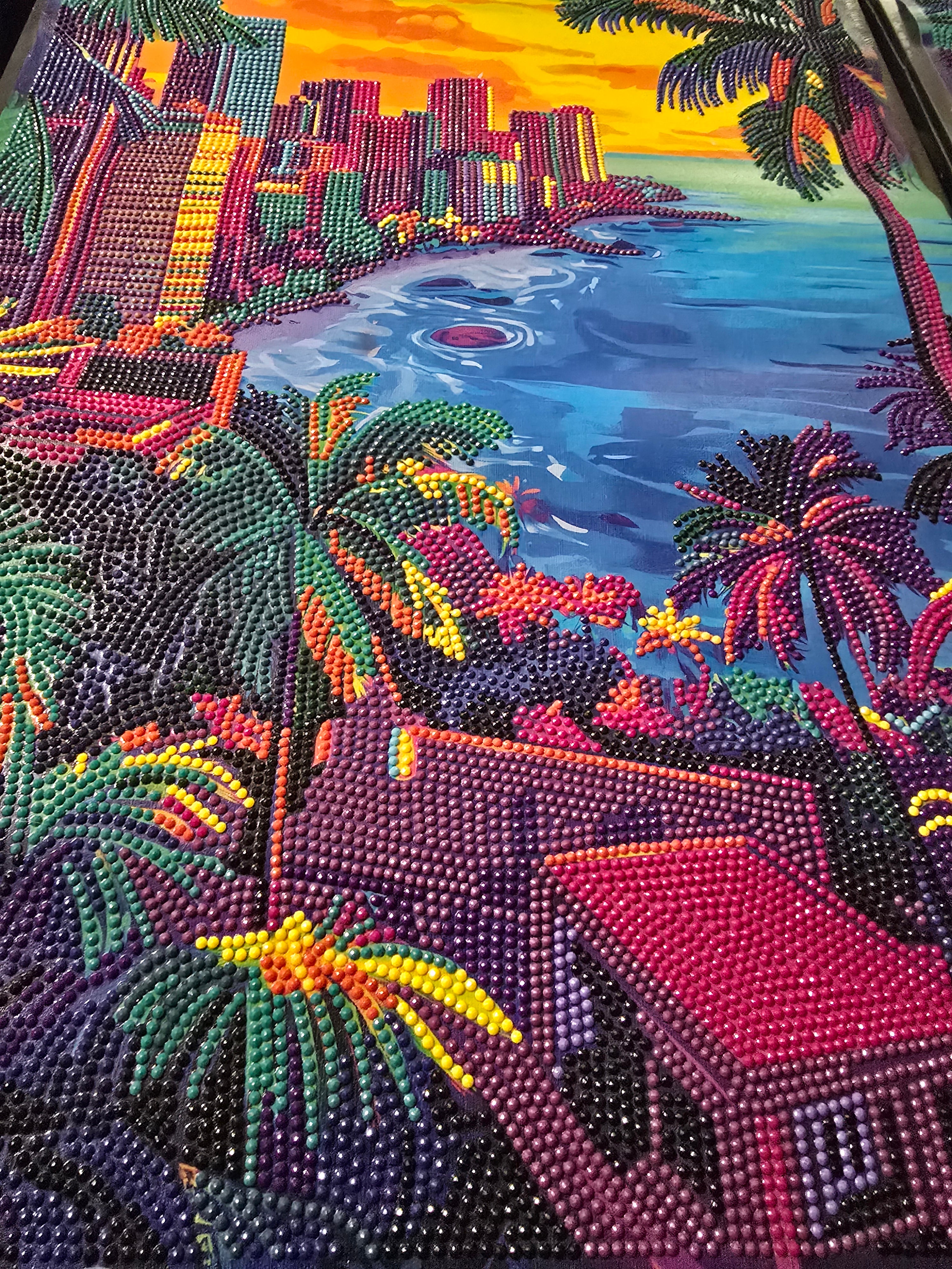 Ultra Shiny 5D Beach Vacation Wall Art (No Tax)