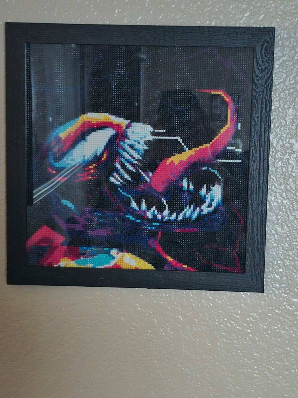 VENOM 5D GLOW IN THE DARK 5D WALL ART...(No Tax)