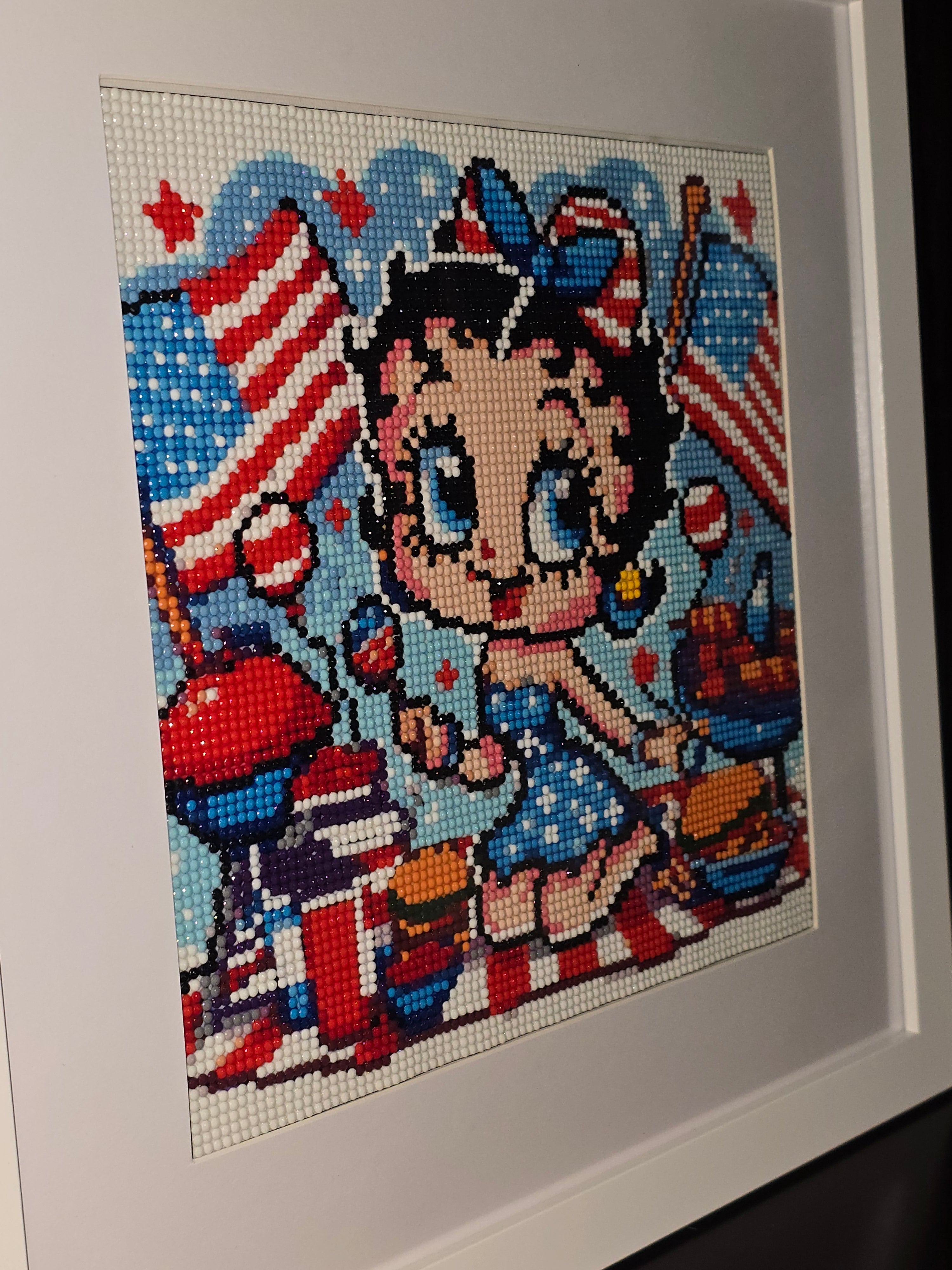 1 Betty Boop 3pc Collectable 5D Wall Art      (No Tax)