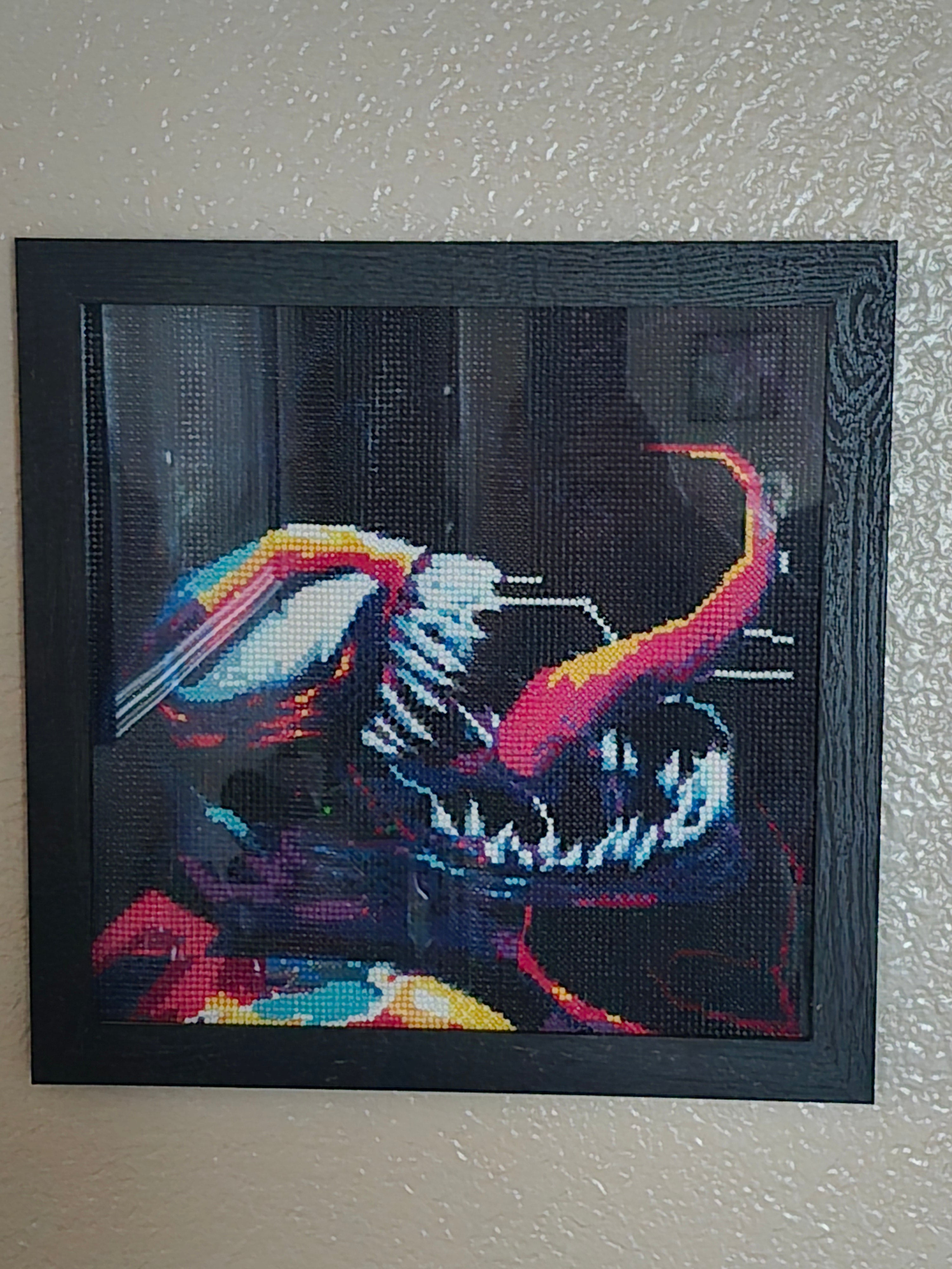 VENOM 5D GLOW IN THE DARK 5D WALL ART...(No Tax)