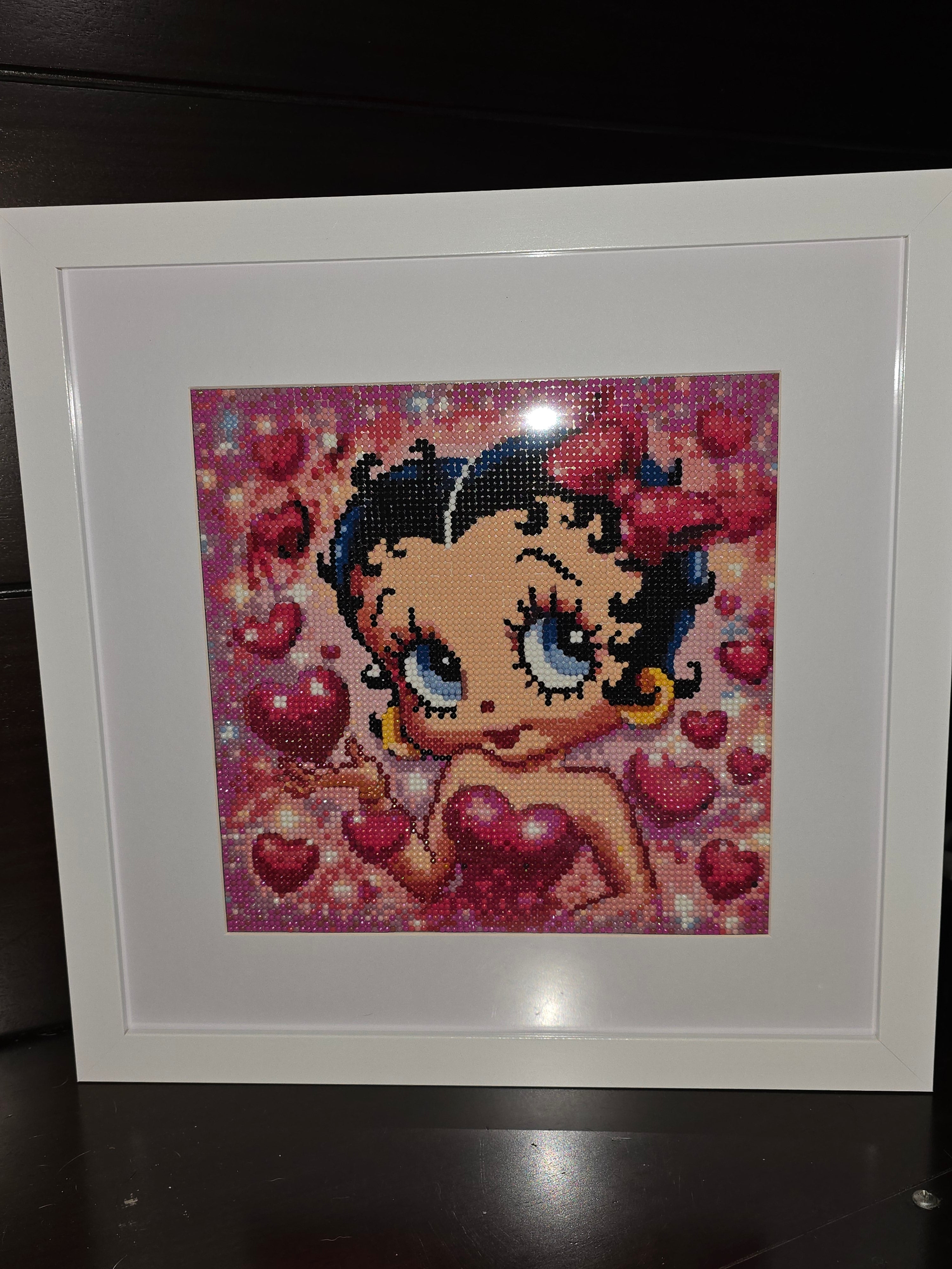 1 Betty Boop 3pc Collectable 5D Wall Art      (No Tax)