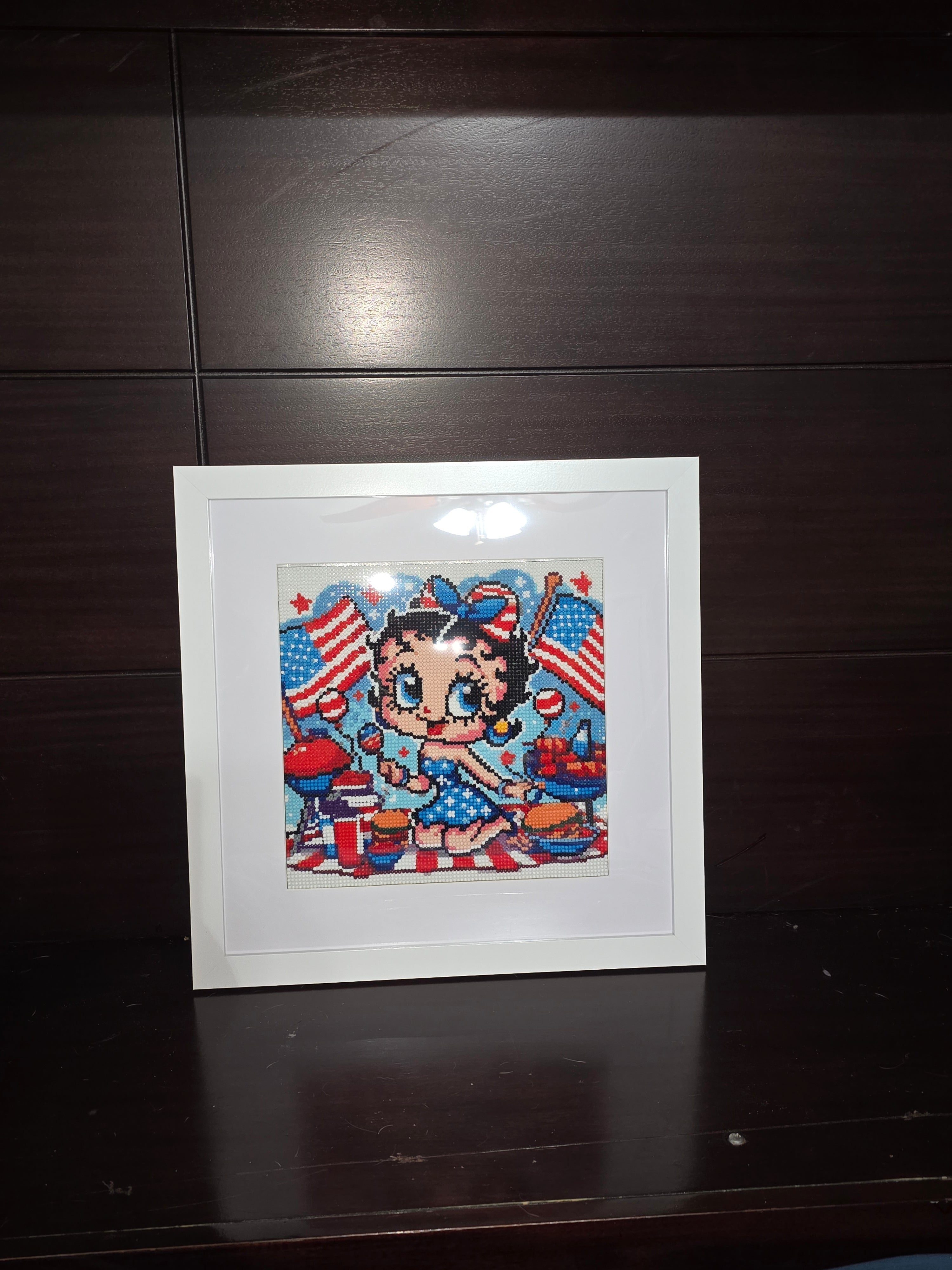 1 Betty Boop 3pc Collectable 5D Wall Art      (No Tax)