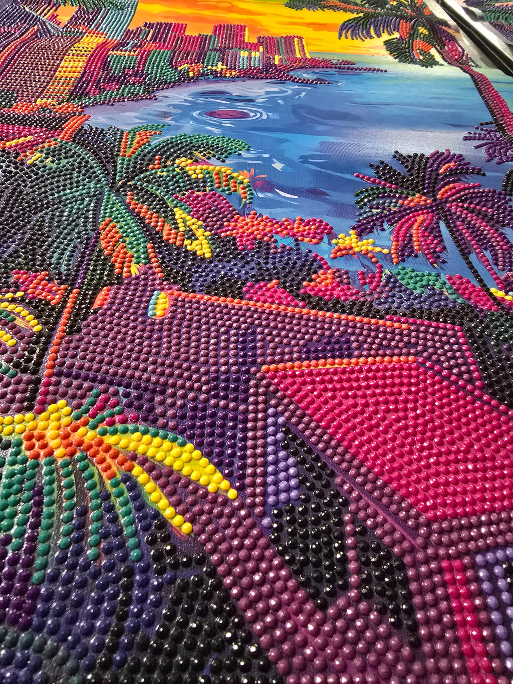 Ultra Shiny 5D Beach Vacation Wall Art (No Tax)