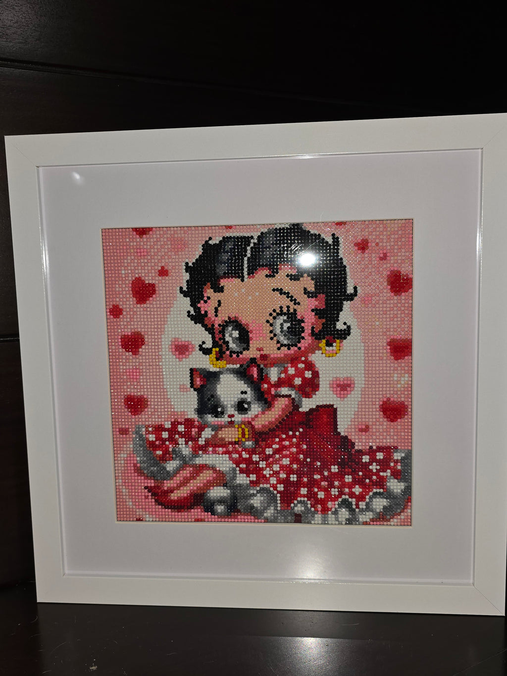 1 Betty Boop 3pc Collectable 5D Wall Art      (No Tax)