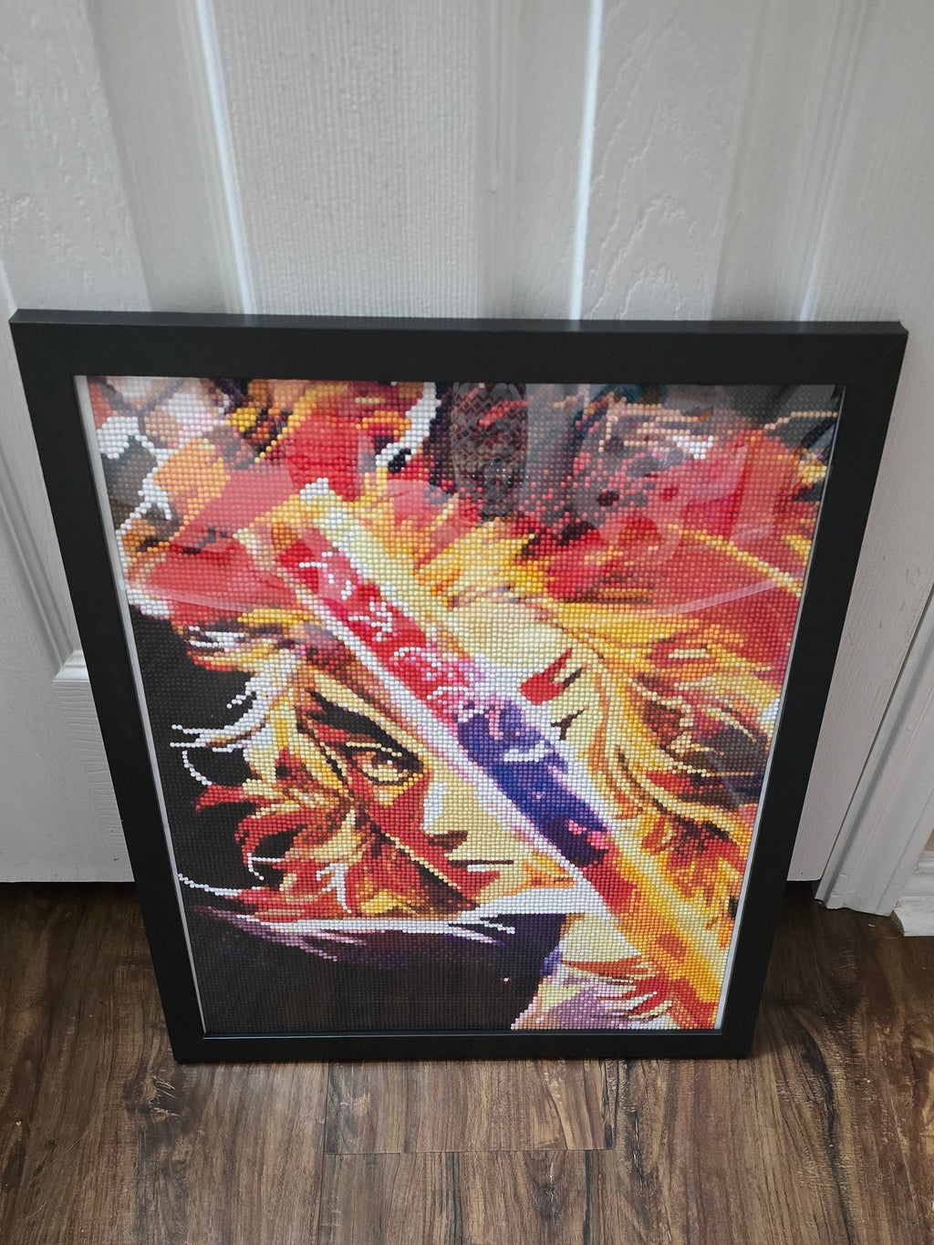 Demon Slayers Kyojuro Rengoku 5D Wall Art