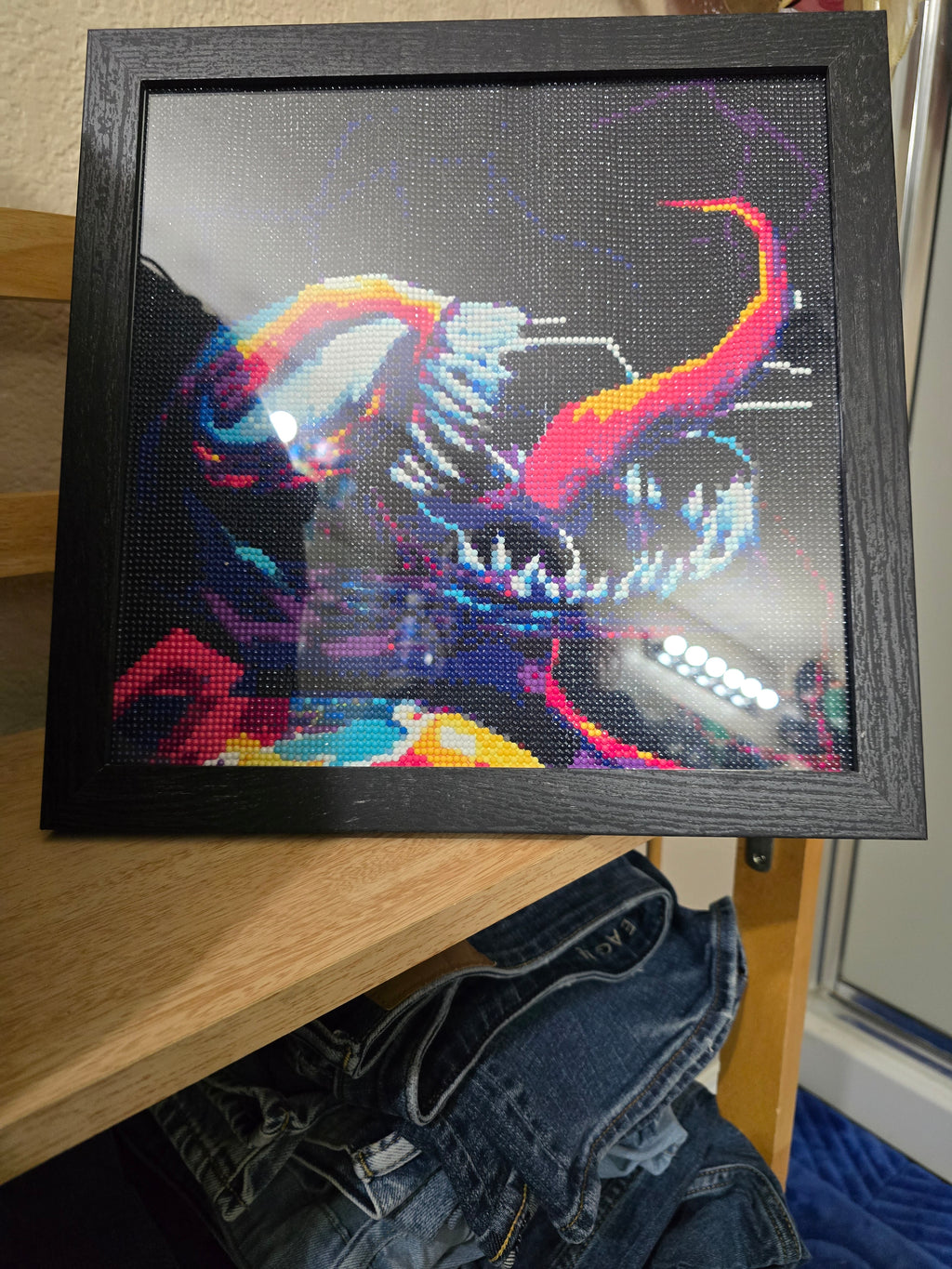 VENOM 5D GLOW IN THE DARK 5D WALL ART...(No Tax)