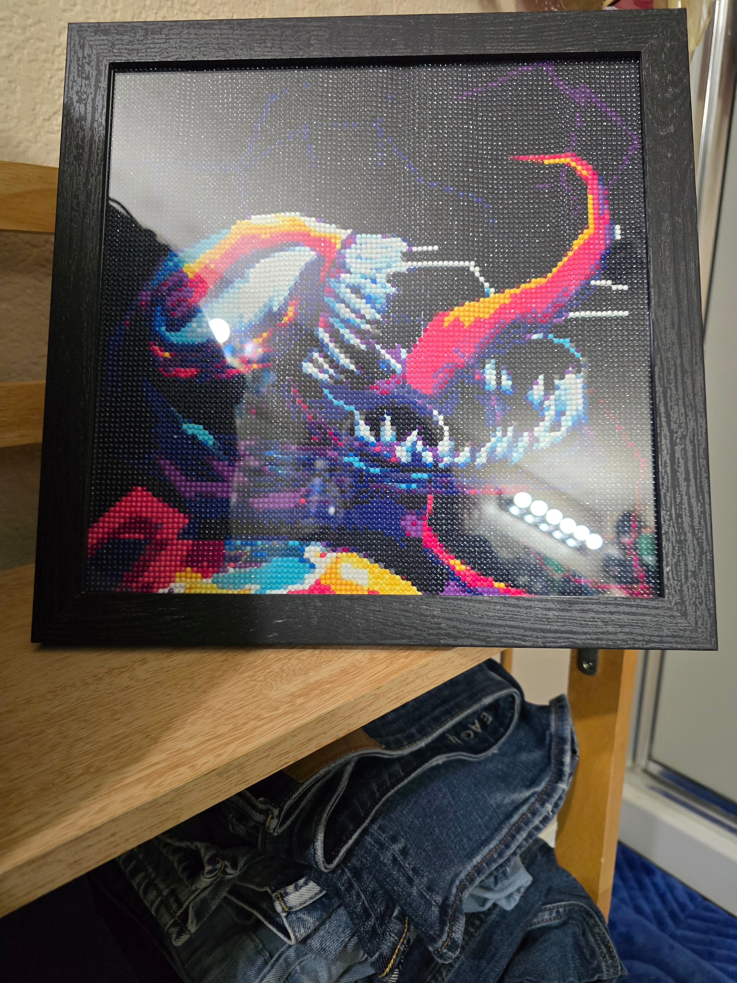 VENOM 5D GLOW IN THE DARK 5D WALL ART...(No Tax)
