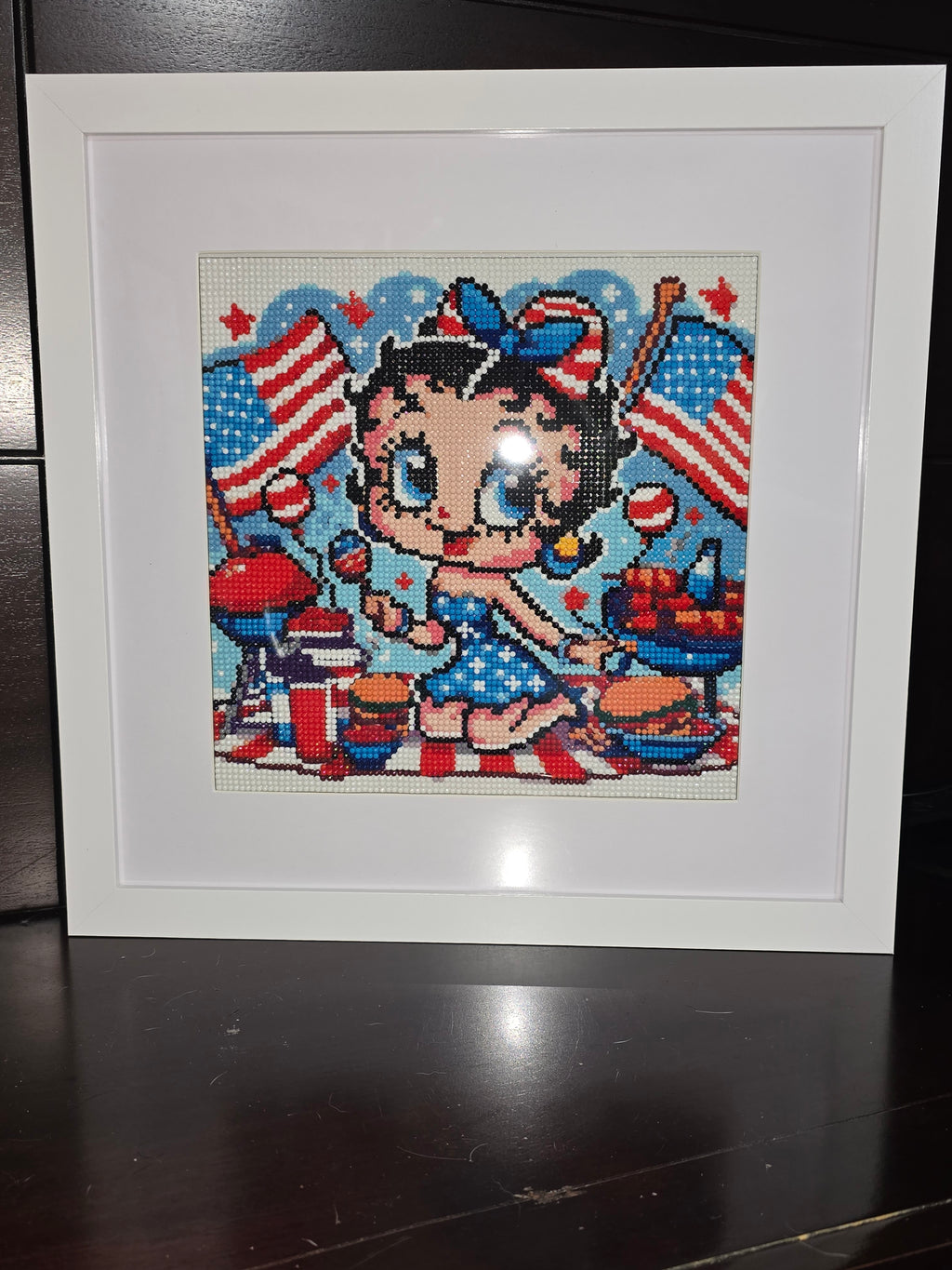 1 Betty Boop 3pc Collectable 5D Wall Art      (No Tax)