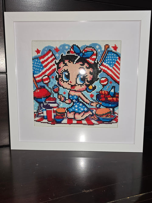 1 Betty Boop 3pc Collectable 5D Wall Art      (No Tax)