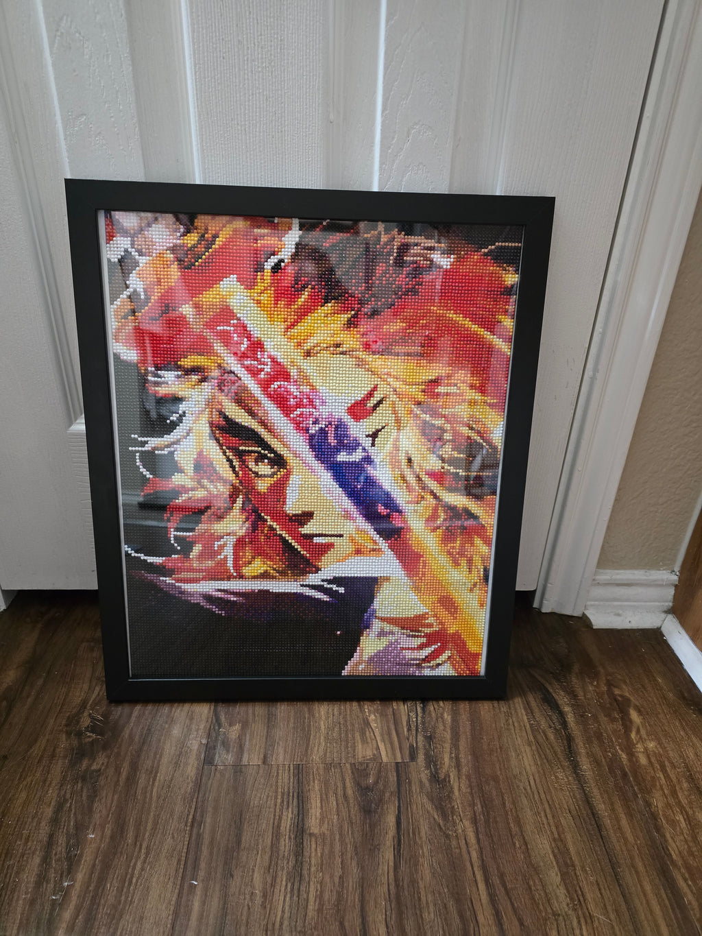 Demon Slayers Kyojuro Rengoku 5D Wall Art