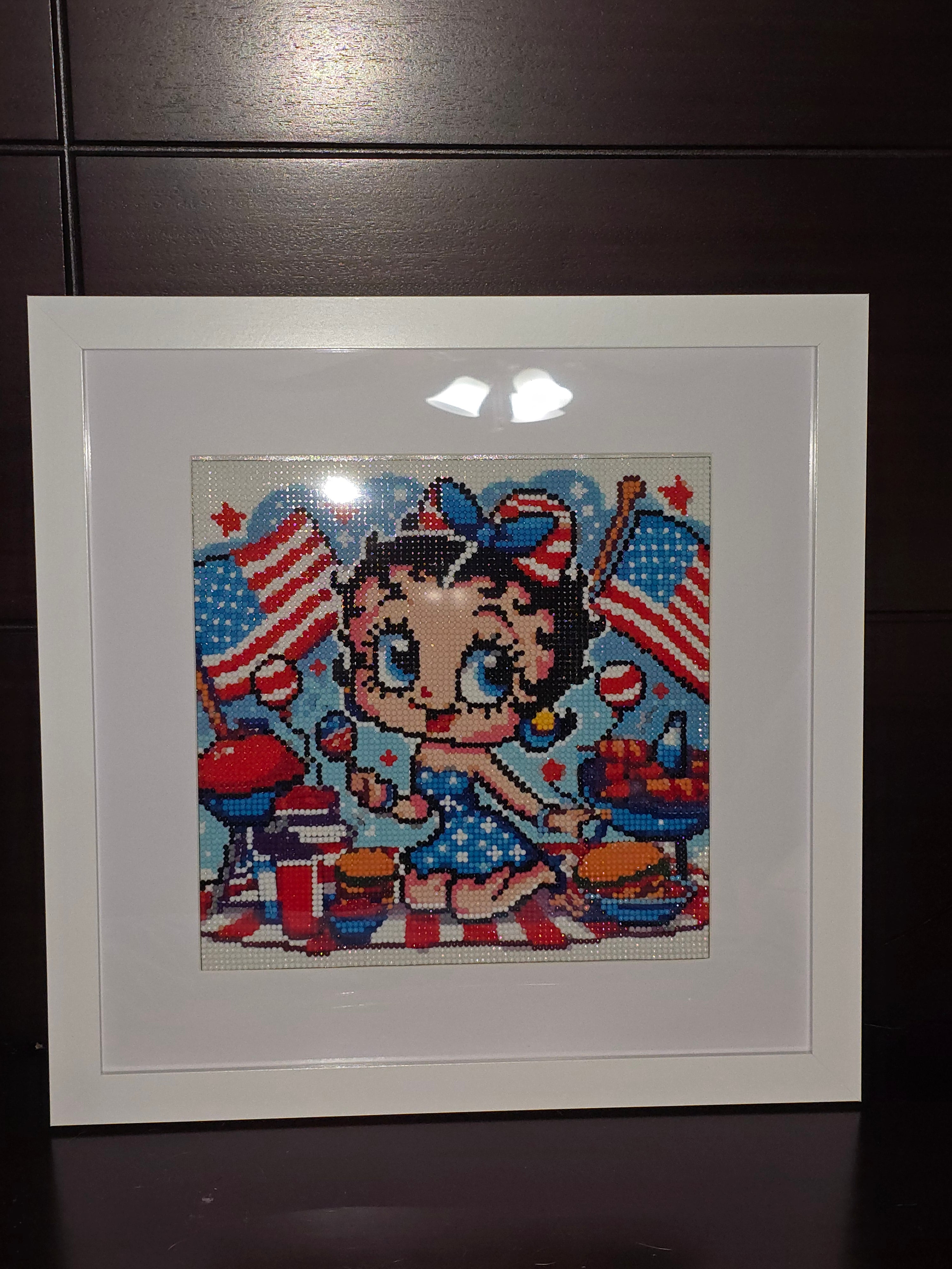 1 Betty Boop 3pc Collectable 5D Wall Art      (No Tax)